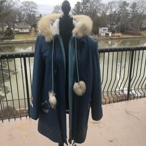 “Dog Sledding Coat “ Vintage 70’s Inuit Blue Coat and Shell